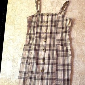 Checkerd dress from SHEIN